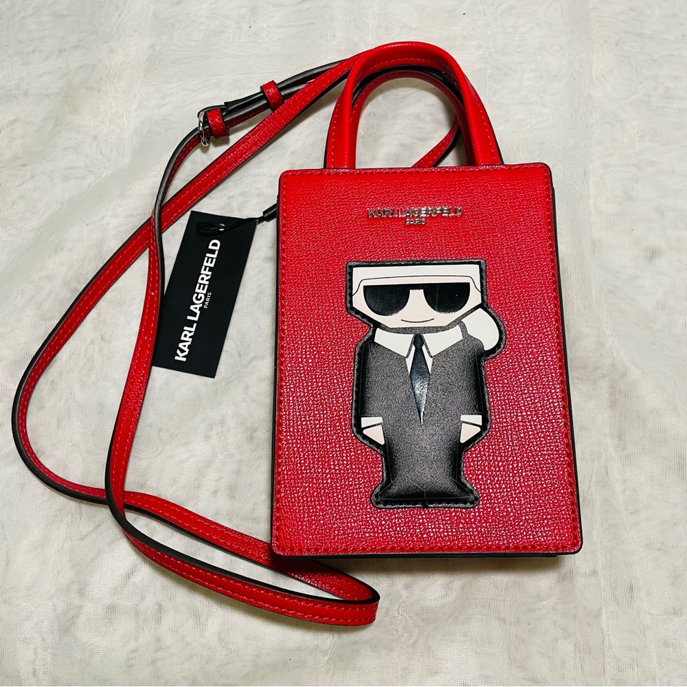 Karl Lagerfeld Paris Maybelle Mini Crossbody, NWT - Picture 8 of 12